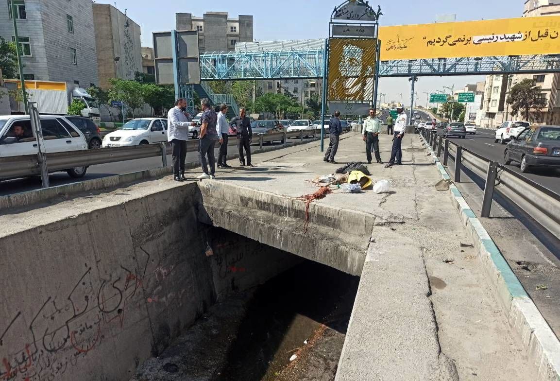 پاکسازی کلونی پرخطر در مسیل باقری

