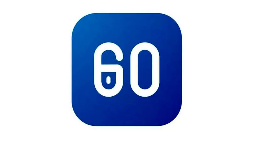 اپلیکیشن 60 در کمتر از 60 ثانیه فعال می شود