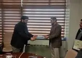 تکریم و معارفه مدیر بازرسی سازمان مدیریت پسماند