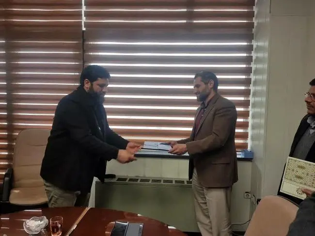 تکریم و معارفه معاون خدمات شهری و محیط زیست سازمان بهشت زهرا(س)