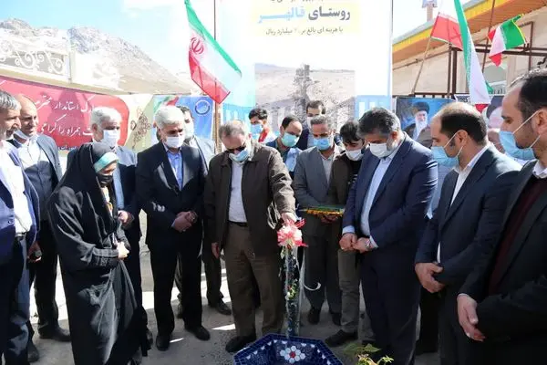 طرح آبرسانی به روستای قالهر دلیجان ، افتتاح شد