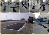 اجرای عملیات ترمیم وبهسازی معابر منطقه 13

