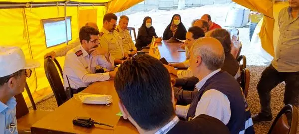 مانور نشت و ریزش مرکاپتان در ایستگاه CGS منطقه خجیر برگزار شد

