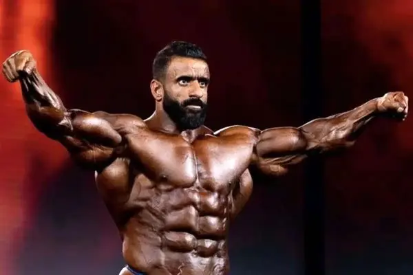 هادی چوپان نایبقهرمان مسترالمپیا شد