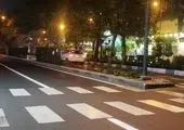 اجرای ٧٠ کیلومتر خط کشی محوری تا بهسازی خط کشی خطوط بلوک عابر پیاده


