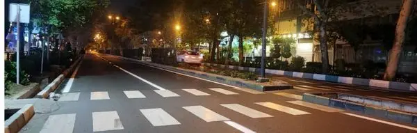 ایمنسازی معابر منطقه ۳ با اجرای ۴۳۵۰۰ مترطول خط کشی محوری