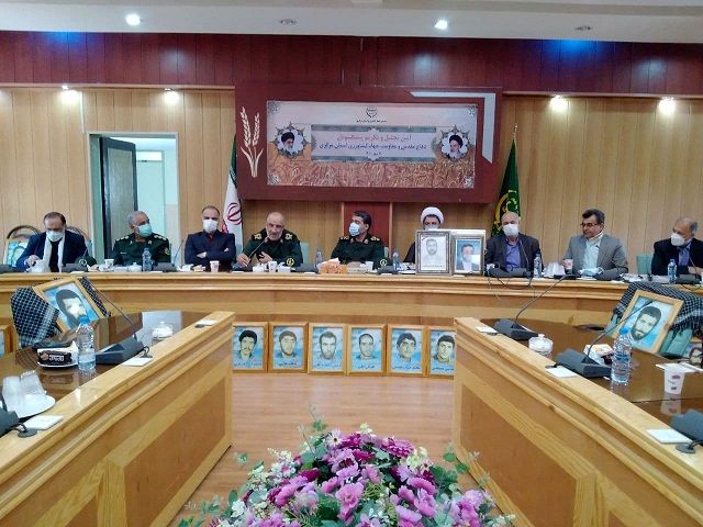 برگزاری آئین تجلیل و تکریم پیشکسوتان دفاع مقدس و مقاومت جهاد کشاورزی استان مرکزی

