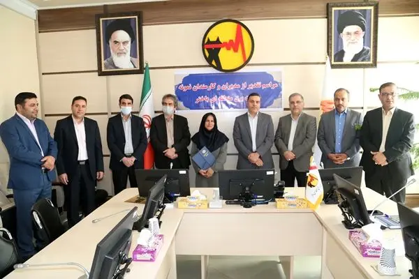 مراسم تقدیر از کارمندان و مدیران نمونه برق باختر برگزار شد