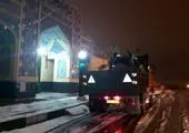 شارژ مخازن شن و نمک در 60 نقطه از منطقه 19