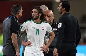 گریه های طارق همام پس از مصدومیت! + عکس