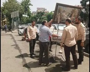 عملیات رفع سد معبر و آزادسازی مسیرهای امداد در بازار تهران