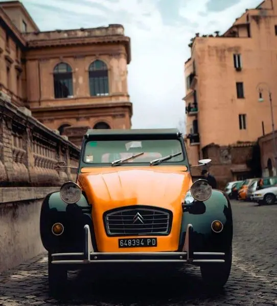 خودروی نوستالژیک با یک پوشش خاص و دیدنی+عکس
