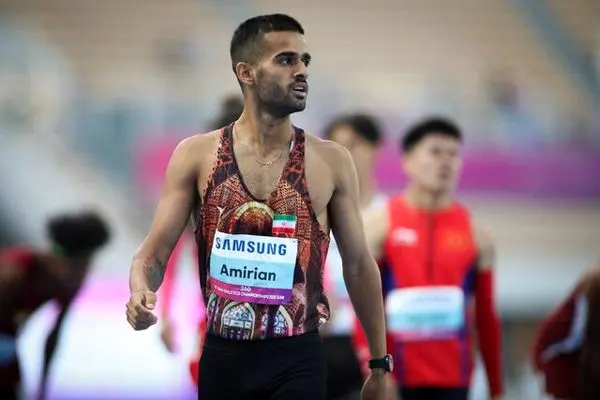امیریان به فینال دوی ۸۰۰ متر رسید