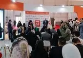 حضور رایزنان اقتصادی و بازرگانی ایران در بغداد در غرفه چادرملو

