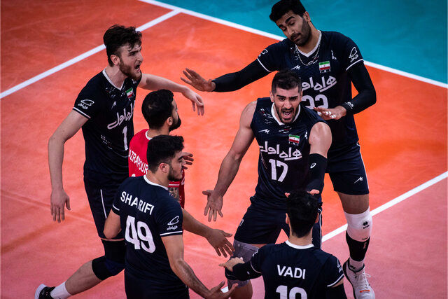 صعود والیبال ایران در رنکینگ جهانی