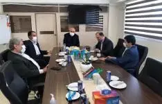 بازدید مدیرکل حوزه ریاست بیمه مرکزی از شعبه بیمه سرمد در زنجان