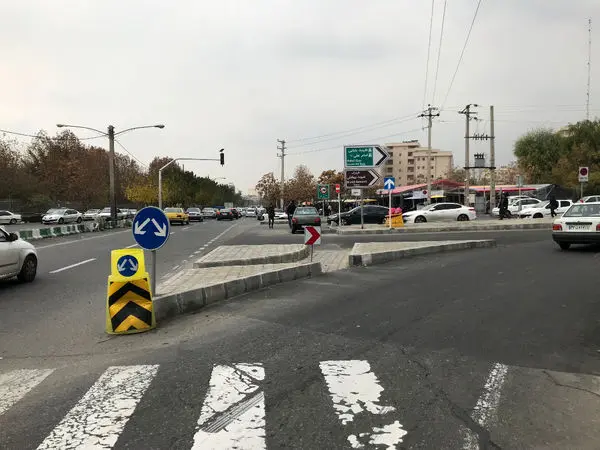 اصلاح هندسی 17 معبر شمال شرق تهران
