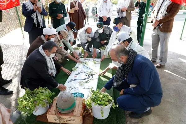 تصویرگری شهدا در فضای شهر با هدف پاسداشت مجاهدت های رزمندگان دفاع مقدس