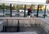 ۲هزار و ۱۳۵ مترمکعب از کانالها و مسیلهای منطقه۸ لایروبی شد