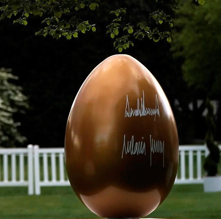 ترامپ و همسرش در مراسم عید پاک+ عکس