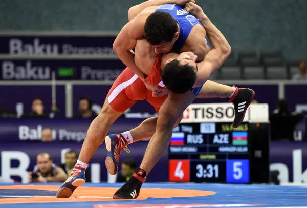 لباس کشتی برای پخش زنده در مشهد تغییر کرد! + عکس