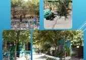بازپیرایی مدارس سطح ناحیه یک منطقه ۶  در آستانه ماه مهر
