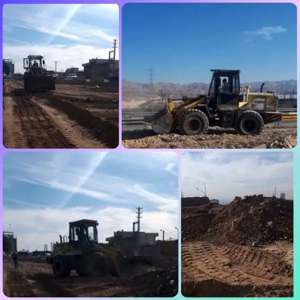  آغاز عملیات  توسعه فضای سبز بزرگراه امام رضا (ع)

