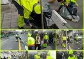 مسیر راهپیمایی روز قدس در منطقه ۶ پاکسازی شد

