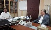 دیدار مدیر مخابرات منطقه مرکزی با مدیر پست بانک استان