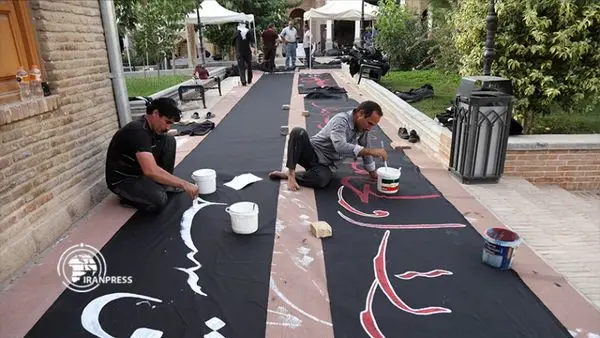 عشق و ارادت «کاتبان سوگ» به سرور و سالار شهیدان امام حسین (ع)