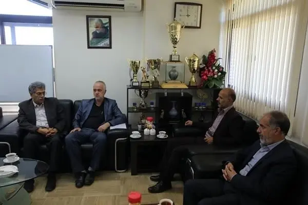 دیدار مدیرعامل شرکت پالایش نفت امام خمینی (ره) شازند با مدیریت محترم عامل