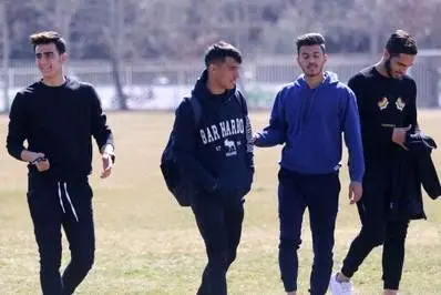 تمرین تیم ملی امید با حضور نیمی از بازیکنان