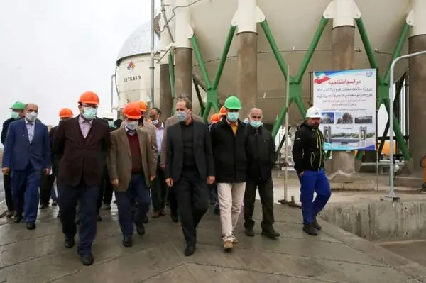 مخازن کروی شرکت پتروشیمی شازند به بهرهبرداری رسیدند