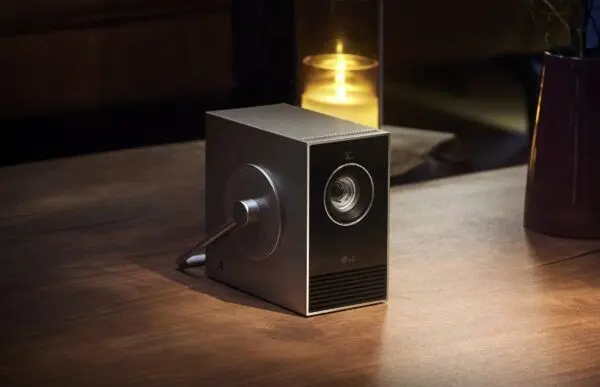 جدیدترین پروژکتور 4K سری لایف استایل ال‌جی، یک اِلمان زیبای هنری در چیدمان