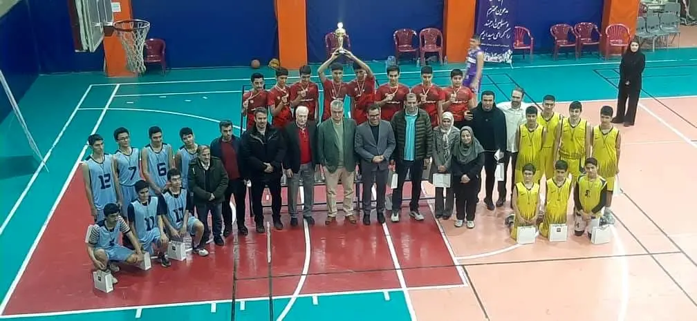 پایان مسابقات بسکتبال دانش‌آموزی منطقه 7 شهرداری تهران