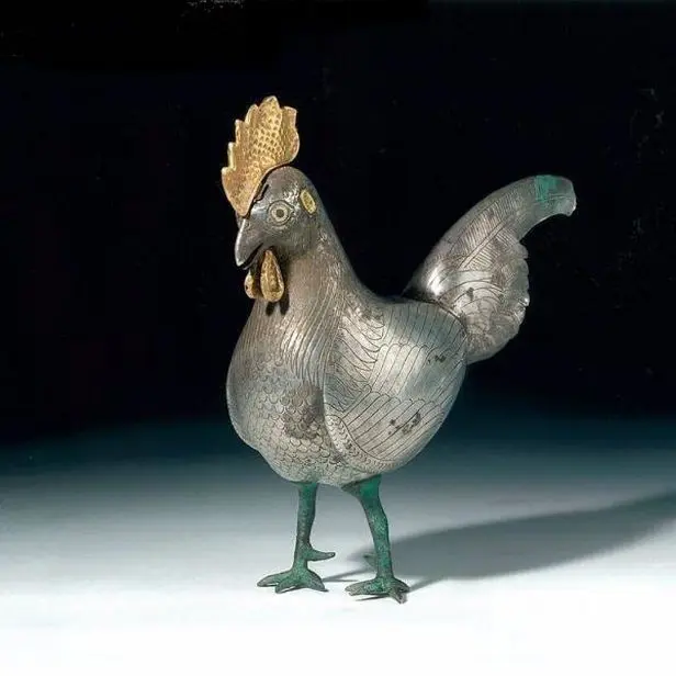 تندیس خروس مربوط به دوره پیش هخامنشى+عکس