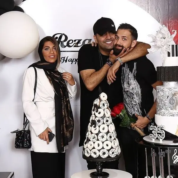 تولد لاکچری رضا شیری با حضور محسن افشانی + عکس