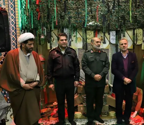 یادواره شهیدان محلات داودیه و سیدخندان برگزار شد