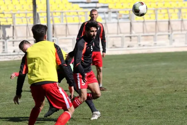 رادو شوویچ در تمرین امروز پرسپولیس مهاجم شد