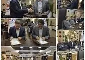 بازدید مدیرکل روابط عمومی بیمه مرکزی از غرفه بیمه معلم در نمایشگاه آسانسور

