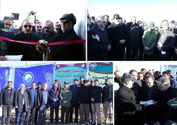 پروژه جهاد آبرسانی در ۱۱ روستای شهرستان شازند از سد کمال صالح به بهره برداری رسید