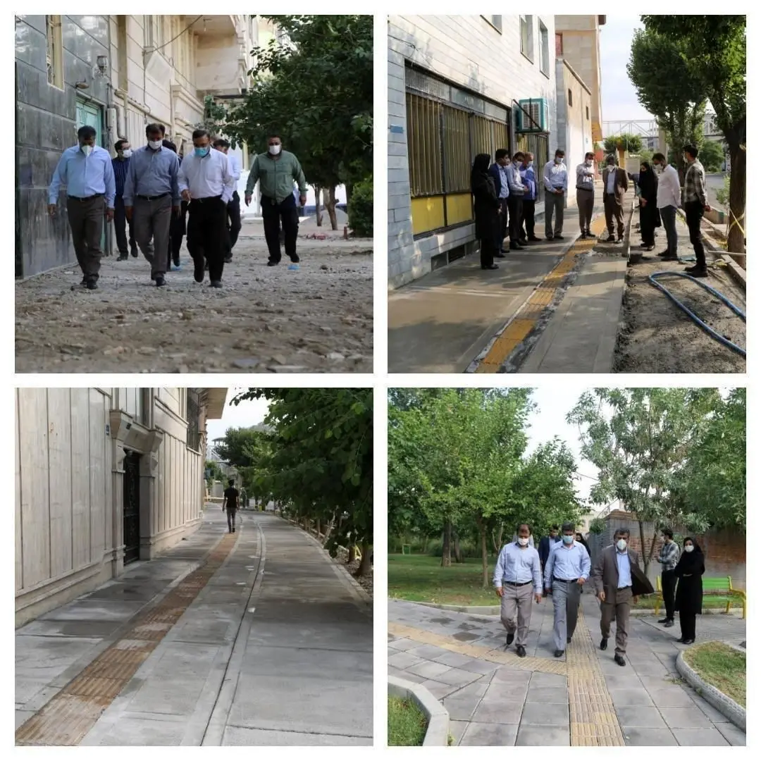 احداث 2 مسیر  دوچرخه سواری در منطقه15 

