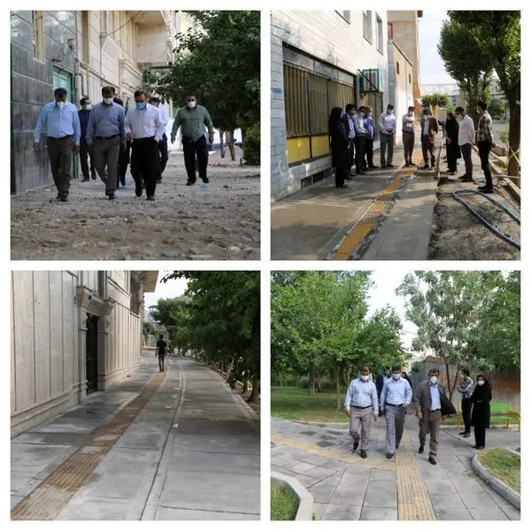 احداث 2 مسیر  دوچرخه سواری در منطقه15 

