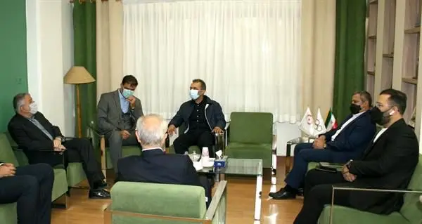 بازدید رئیس فراکسیون ورزش مجلس به همراه رئیس کمیته ملی المپیک از امکانات آکادمی ملی المپیک