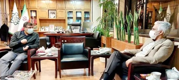 دیدار شهردار منطقه ۶ با معاون بهداشت و درمان بنیاد شهید