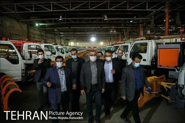  بازدید از تجهیزات جدید برف روبی،مجموعه آبعلی و طرح های توسعه ای سازمان مدیریت پسماند 


