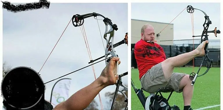 قهرمان تیروکمانی که دست ندارد+عکس