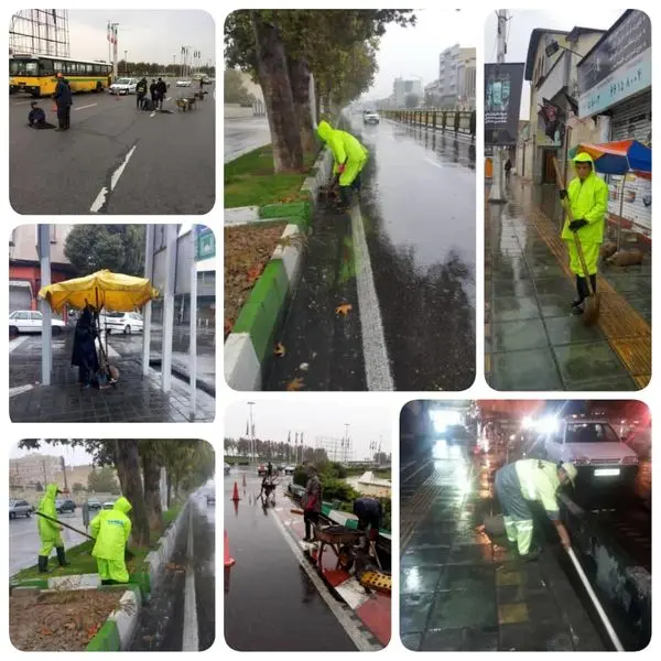 در جمعه پاییزی؛ منطقه۹ تعطیل نبود! مبادی ورودی غربی تهران باز است