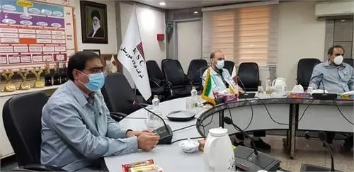 جلسه پروژه‌های مهم زیست محیطی شرکت فولاد خوزستان برگزار شد

