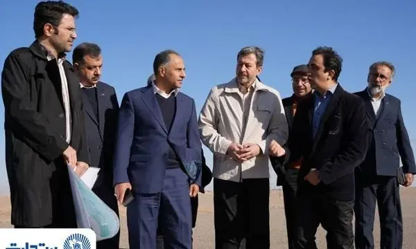 بازدید مدیرعامل بانک تجارت به‌عنوان نماینده وزیر اقتصاد از پروژه‌های زیربنایی اصفهان